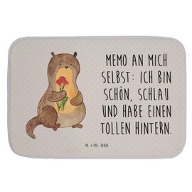 Mr. & Mrs. Panda Otter Bouquet Bath Mat Gift Bath Mat Bath Mat Bathroom Mats Sea Otter Shower Mat Bath Mats Otter