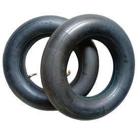 2 PCS 4.00-8 Wheelbarrow Inner Tubes with TR-87 Bent Valve Inflatable inner tube Replacement for Hand Trucks Carts Trolley and More