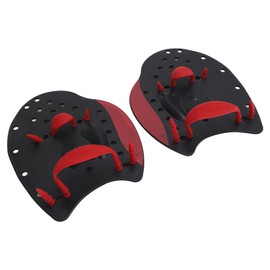 Hand Paddle, Finger Swimming Paddle, Adjustable Swimming Training, Hand Fin Flipper, Flat Paddle, Swimming Training Paddle, Swimming Aid for Men and Women (M)