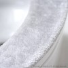 OKA Toilet Seat Cushion, Fluffy, Gray (Toilet Seat Cushion, Fluffy)