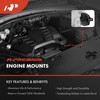 A-Premium Rear Torque Strut Mount Compatible with Jeep MP Series