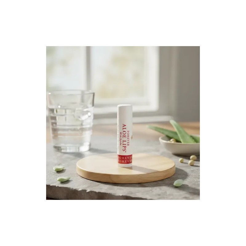 Pack 3 Pzs Lips Aloe Y Jojoba Forever Living Bálsamo