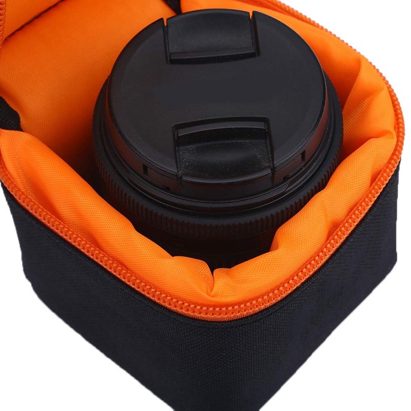 KIMISS Camera Lens Bag Neoprene DSLR Camera Lens Soft Protector