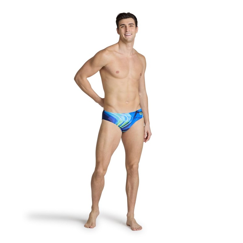 Arena Herren Badeslip Blau 4
