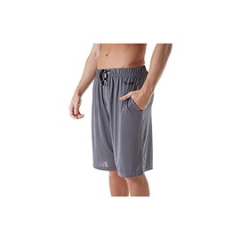 Stacy Adams Mens Men's Knit Sleep Short Pajama Bottom, Gray, Medium US, Gray, Medium