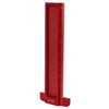 TS-8 Woodworking Hole Ruler Aluminum T shaped Measuring Tool Mini