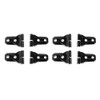 alxiang 18+ Door & Tailgate Hinge Covers Exterior Accessories 10pc