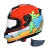 TRIANGLE Kids Motorcycle Helmets Youth Full Face Helmet Lightweight with