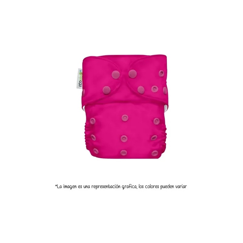 1 Pañal Ecológico Liso Con Broche
