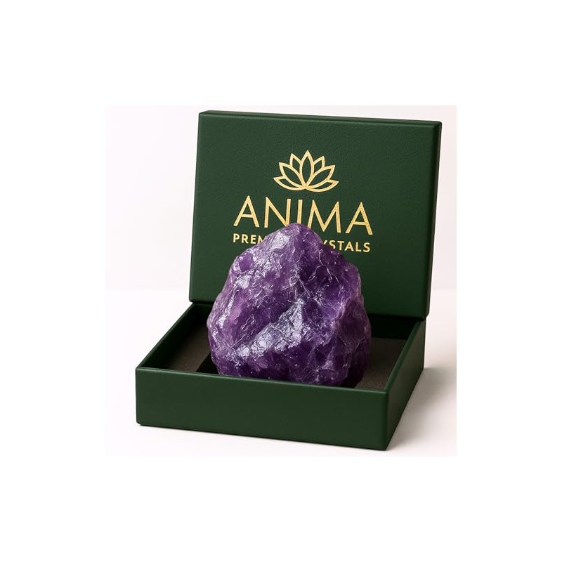 Anima Amethyst Crystal - Large 4-5cm Deep Purple Natural Raw