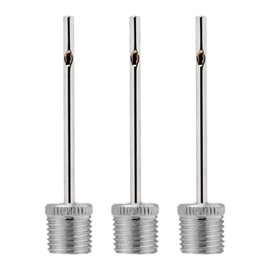 CWPFVQA Pack of 3 Ball Pump Inflator Needle, Side Hole Air Pump Needle, Sports Ball Hand Pump Needle, Inflator Pump Needle, Suitable for Basketball, Football, Volleyball, Rugby and More
