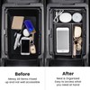Drytuns Center Console Organizer Armrest Tray Insert Storage Box for