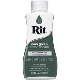 Rit Dye Rit All Purpose Liquid Dye, Green, 236ml