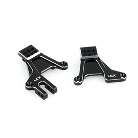LCX Racing 1/10th RC Crawler Car Aluminum Adjustable Front Shock Hoop Tower Shock Absorbers Bracket for Traxxas TRX4, Upgrades Parts Accessories