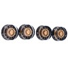 4PCS Electric Guitar Bass Knobs Potentiometer Knob Caps for Volume