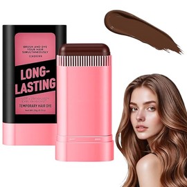 2 en 1 Peine con Tinte de Cabello，Cubre Canas en Barra para Mujer, Peine de Tinte para Cabello，Cubrir Canas, Resistente al Agua y al Sudor, Tinte Rápi