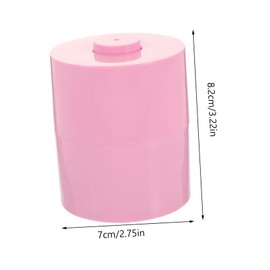 SAFIGLE Eyelash Glue Storage Container Portable Holder for Lash Extensions Sealed Design to Maintain Glue Quality Lightweight Eyelash Storage Case