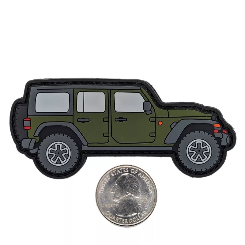 Unbranded Jeep Wrangler JL 4 Door PVC Rubber Patch Hook