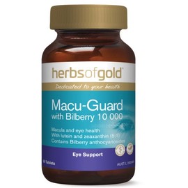 Herbs of Gold Macu-Guard With Bilberry 10000 90vcaps Complex