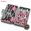 Hi-Spec 11pc Pink Womans Compact Crafts & Home DIY Repair