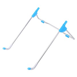 Operitacx Verstellbarer Laptop Kühlerständer aus Aluminium Tragbarer Klapp Laptop Rack für Home Office Reisen Stabil Blau