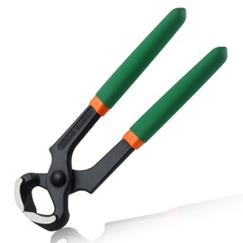 LEONTOOL End Cutting Pliers 7 Inches Nail Puller Plier Carpenter Pincer with PVC Handle, Stiletto Remove Pliers for Women Wire Cutting Pliers Nail Pulling Pliers Nail Puller Tool for Shoe Heel Repair