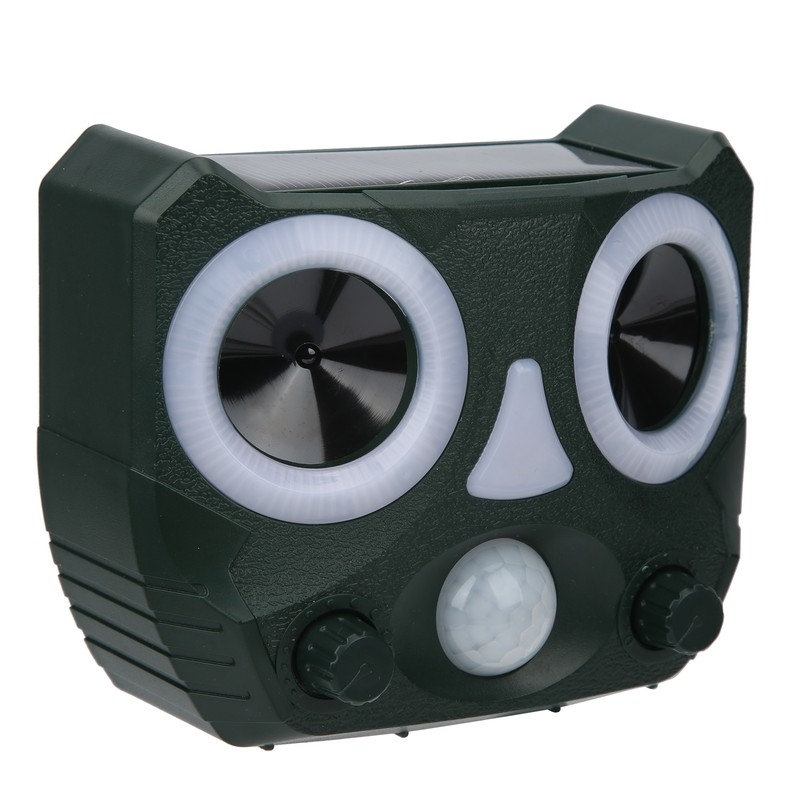 MultiFunctional Solar Ultrasonic Animal Repeller Outdoor Mouse Bird Repeller Device