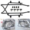 ZXMT Hard Saddlebag Saddle bag Conversion Bracket Fit For Harley