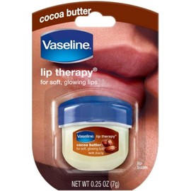 Vaseline Lip Therapy Cocoa Butter.25 oz (Pack of 2)