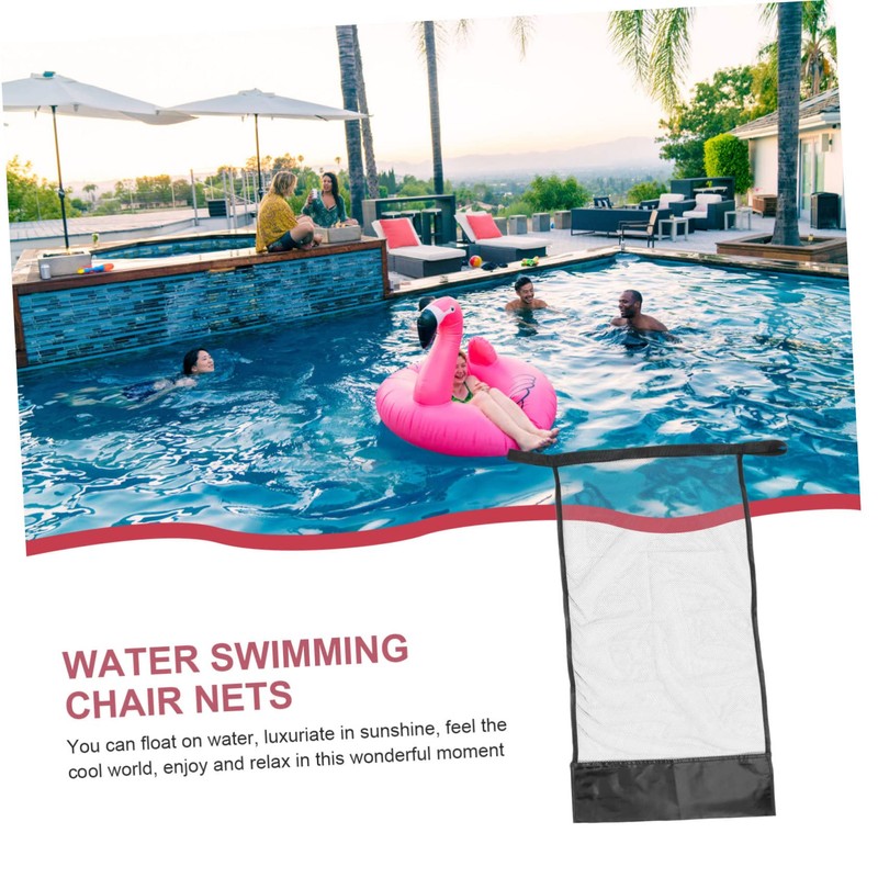 KOMBIUDA 2Pcs Funny Swim Float Meshes Convenient Pool Chair Floats