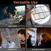 RISEMART 2 Pack Pen Light for Nurse, Medical Penlight with
