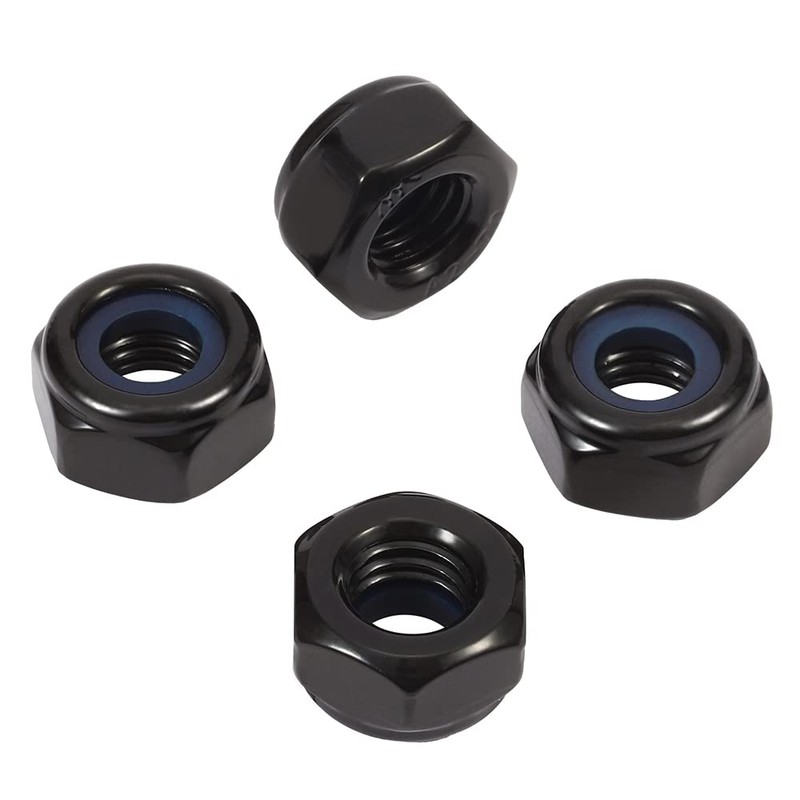 MewuDecor 5/16-18 Nylon Insert Hex Lock Nuts Locknuts, 304 Stainless