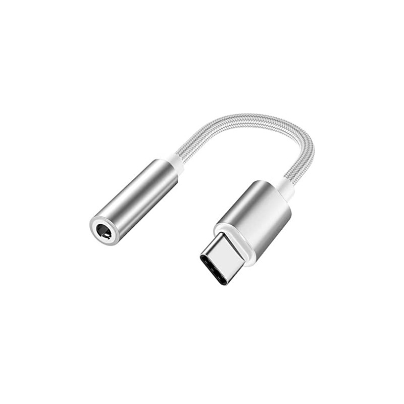 PADCR USB C Headphone Adapter, USB-C to 3.5 mm Jack