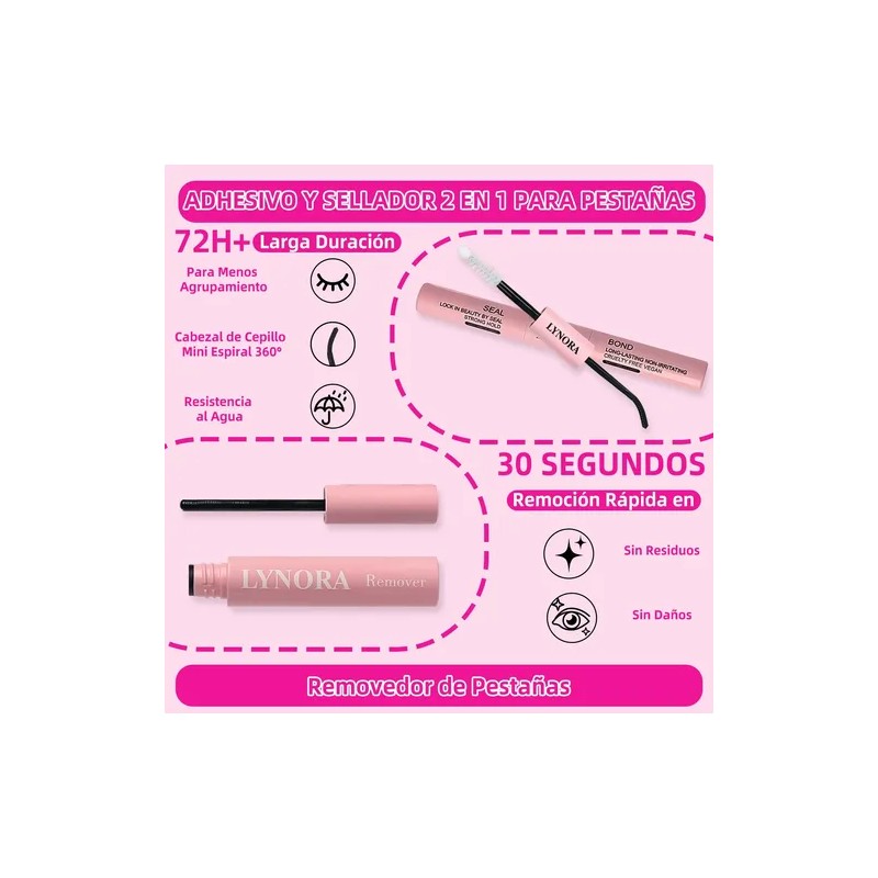 Diy Extensiones Pestañas , Kit De Racimos De Pestañas Mixto