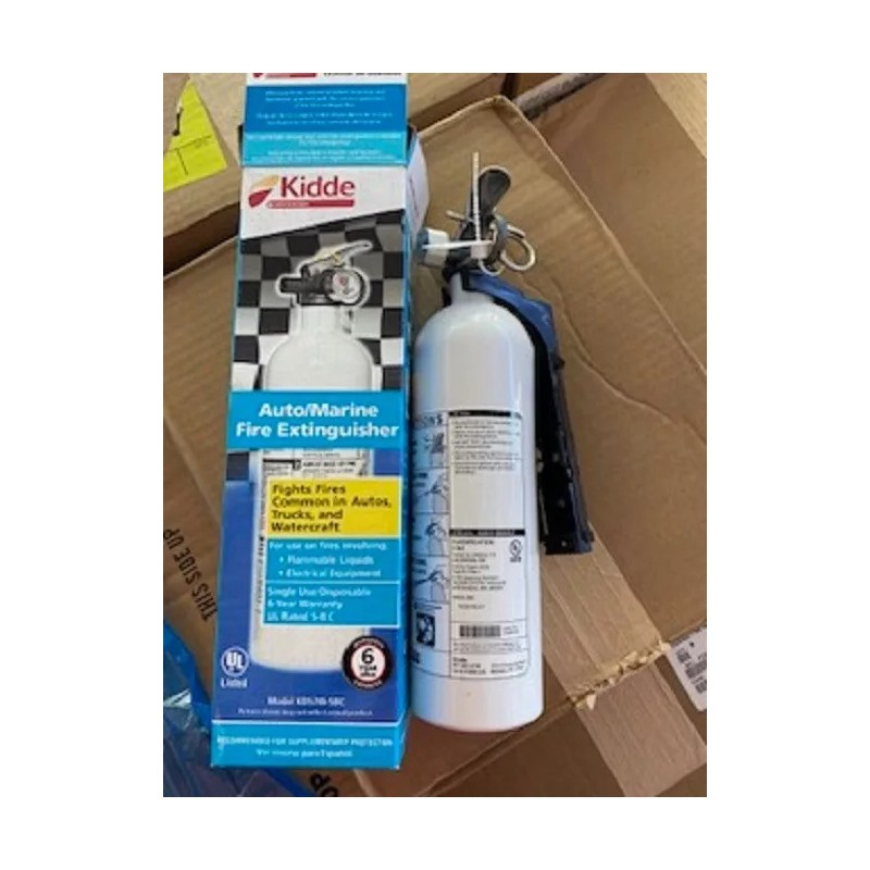 Kidde Auto/Marine Fire Extinguisher, 10-B:C Rated