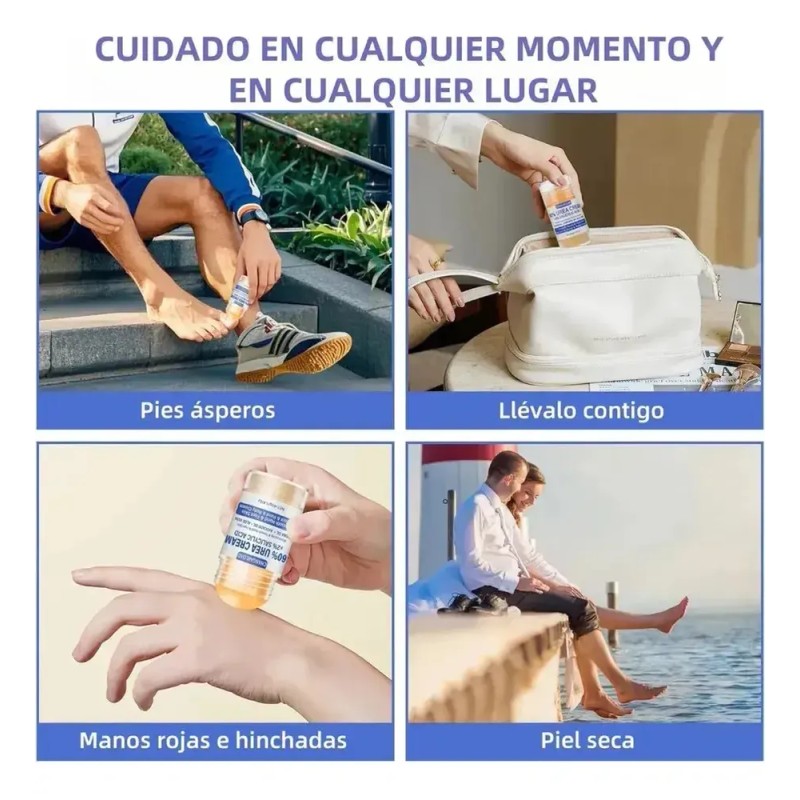Xf Crema Hidratante Para Pies Con Urea 60 Z