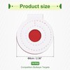 PATIKIL Microfiber Bullseye Targets 6cm, 14Pcs Competition Game Target Shooting