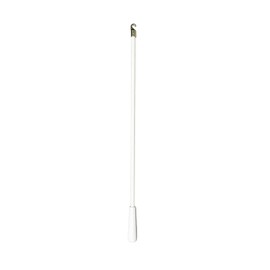 14 Inches Long White Fiberglass Blind Tilt Wand with Kirsite Hook