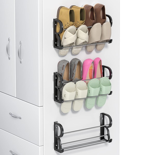 DEYILIAN Wall Shoe Rack for RV Shoe Storage, 3 Pack