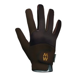 Macwet SPORTS GLOVE CLIMATEC SHORT CUFF 7.75 Brown7.75Brown Riding Gloves (95104)