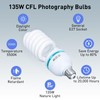 Skytex 2pcs 135W Light Bulb 5500K CFL Daylight Spiral Softbox