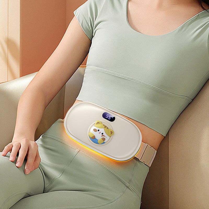 Electric Uterus Warming Belt Improve Blood Circulation Visualized Smart Temperature