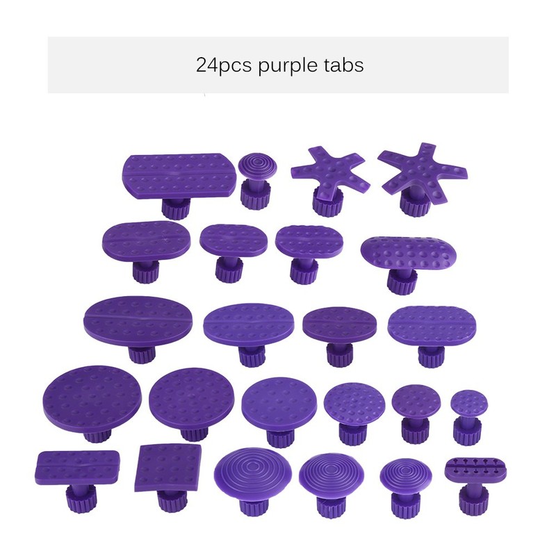 Puller Tabs, Multi Size Solid Nylon Paintless PDR Puller Tabs