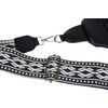 styleBREAKER Women's One Shoulder Backpack, Geometric Patterned Shoulder Strap, Unicoloured