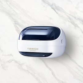 NEWBOVIK Soap Holder with Lid, Premium ABS Soap Dish with Drain Holes, Wall Mounted Bar Soap Holder for Shower & Bathroom – Soap Container Keeps Soap Dry & Hygienic and Organized (White)