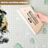 Gomake Wallpaper Smoothing Tool Large Wooden Squeegee with Felt for