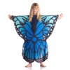 Kanguru, Soft Wearable Blanket Butterfly Shape Reversible Blue and Pink