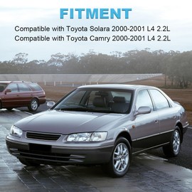 JDMON 4pcs Fuel Injectors Compatible with 2000-2001 Toyota Camry, 2000-2001 Toyota Solara L4 2.2L Replacement for 84212249, FJ726, 2320903010, 2320974250, 2325003010