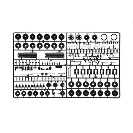 Italeri 6567S 6567S-1:35 Leopard 2A6, Model Building, Building kit, Stand Model Making, Crafts, Hobby, Gluing, Plastic kit, unpainted