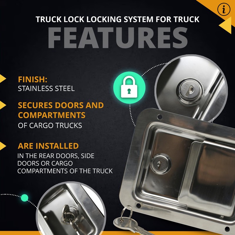 DOJA Barcelona T-shape lock, pack 1, anti-theft trailer lock, 120